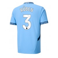 Maglie da calcio Manchester City Ruben Dias #3 Prima Maglia 2024-25 Manica Corta
